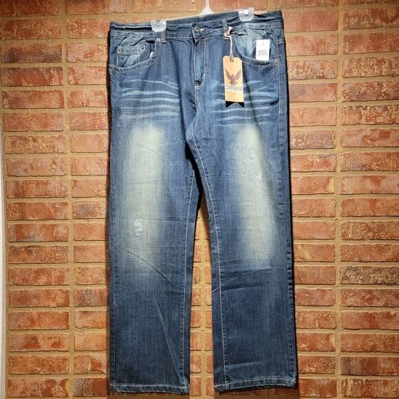 Company 81 38/32 iron wash spencer fit jeans NWT - Picture 1 of 6